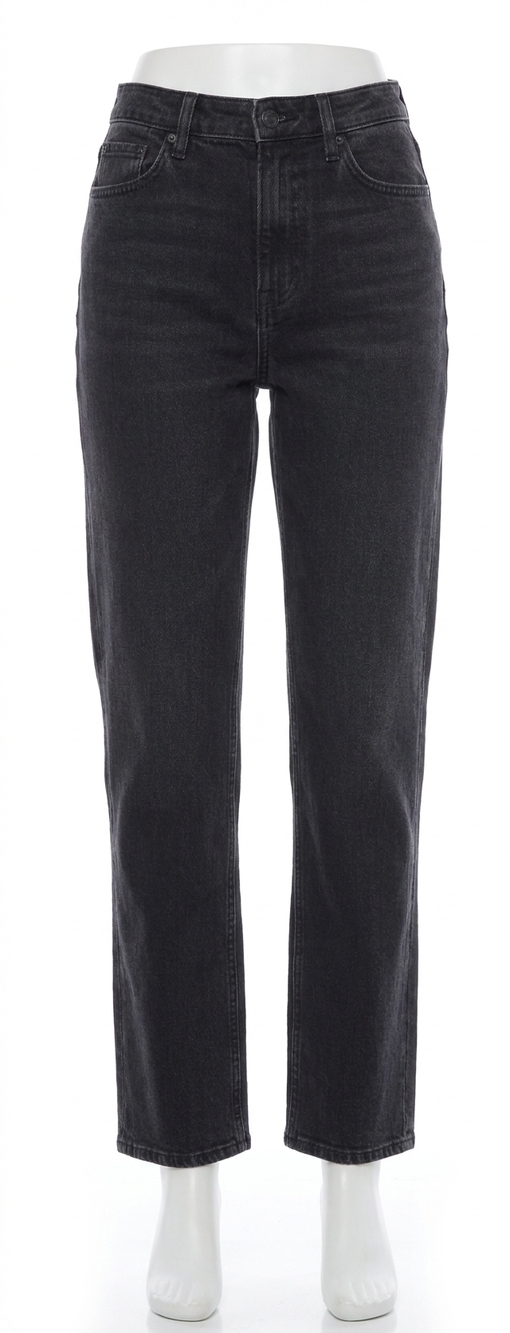 NEW FRAME le high 'n' tight straight jeans in inkwell